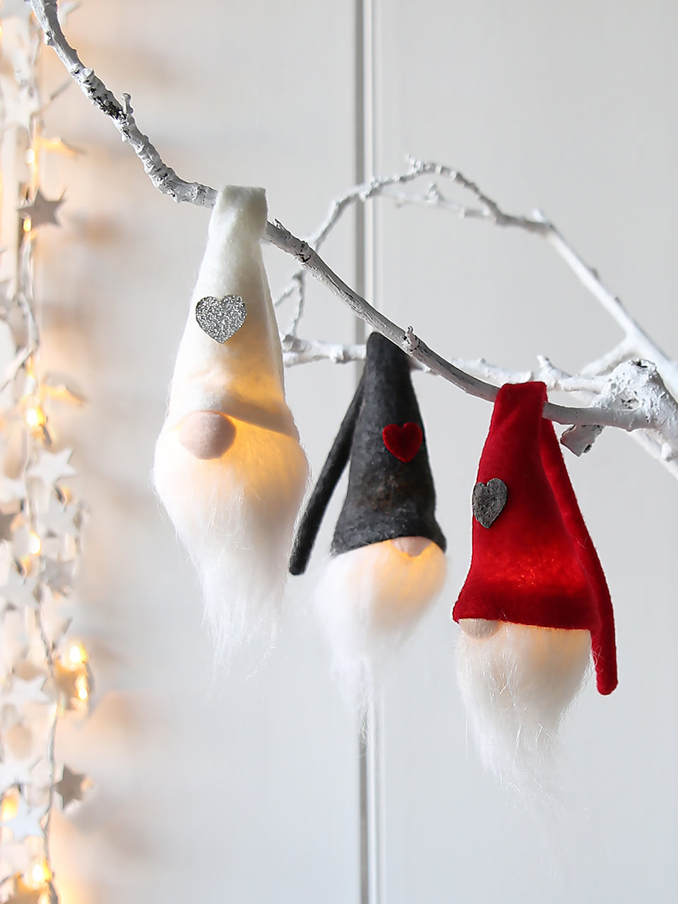 Decorazione illuminata di Babbo Natale